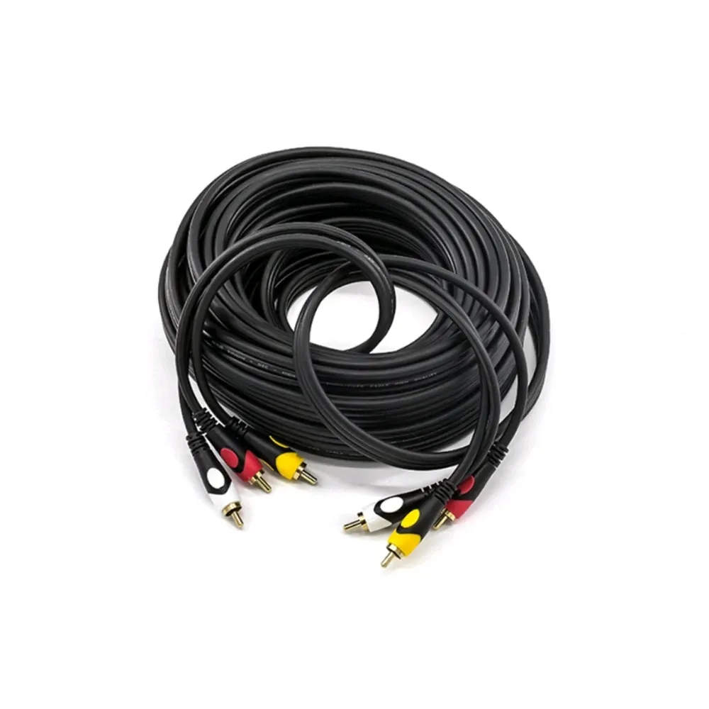 3 RCA TO 3 RCA GOOD QUALITY CABLE 20M