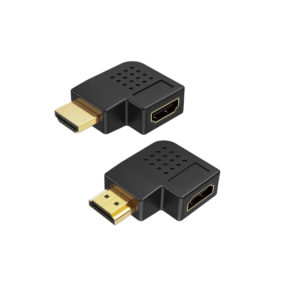 HDMI MALE TO FEMALE 90DEGREE SOCKET