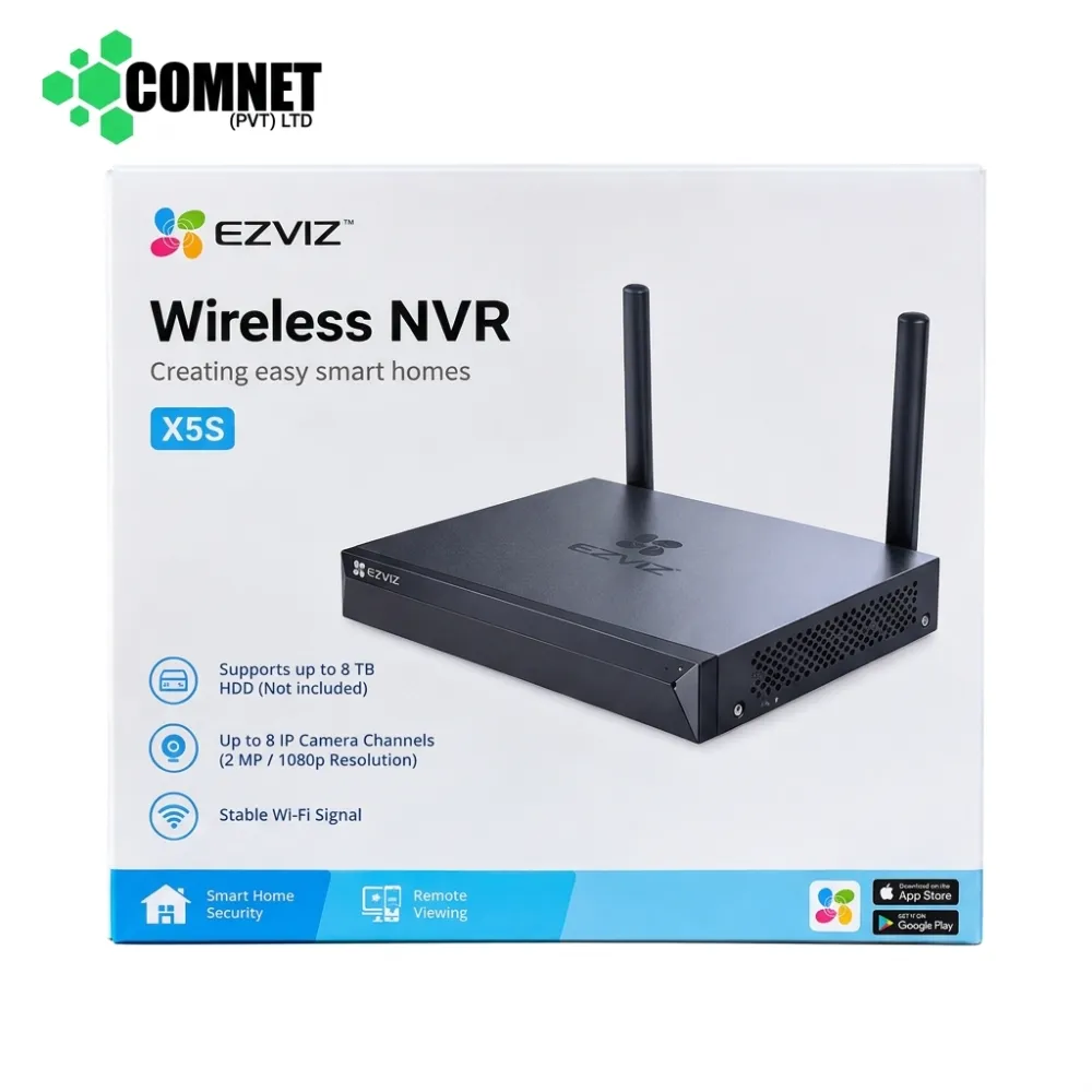 EZVIZ WIRLESS NVR 8CH CS-X5S 8W