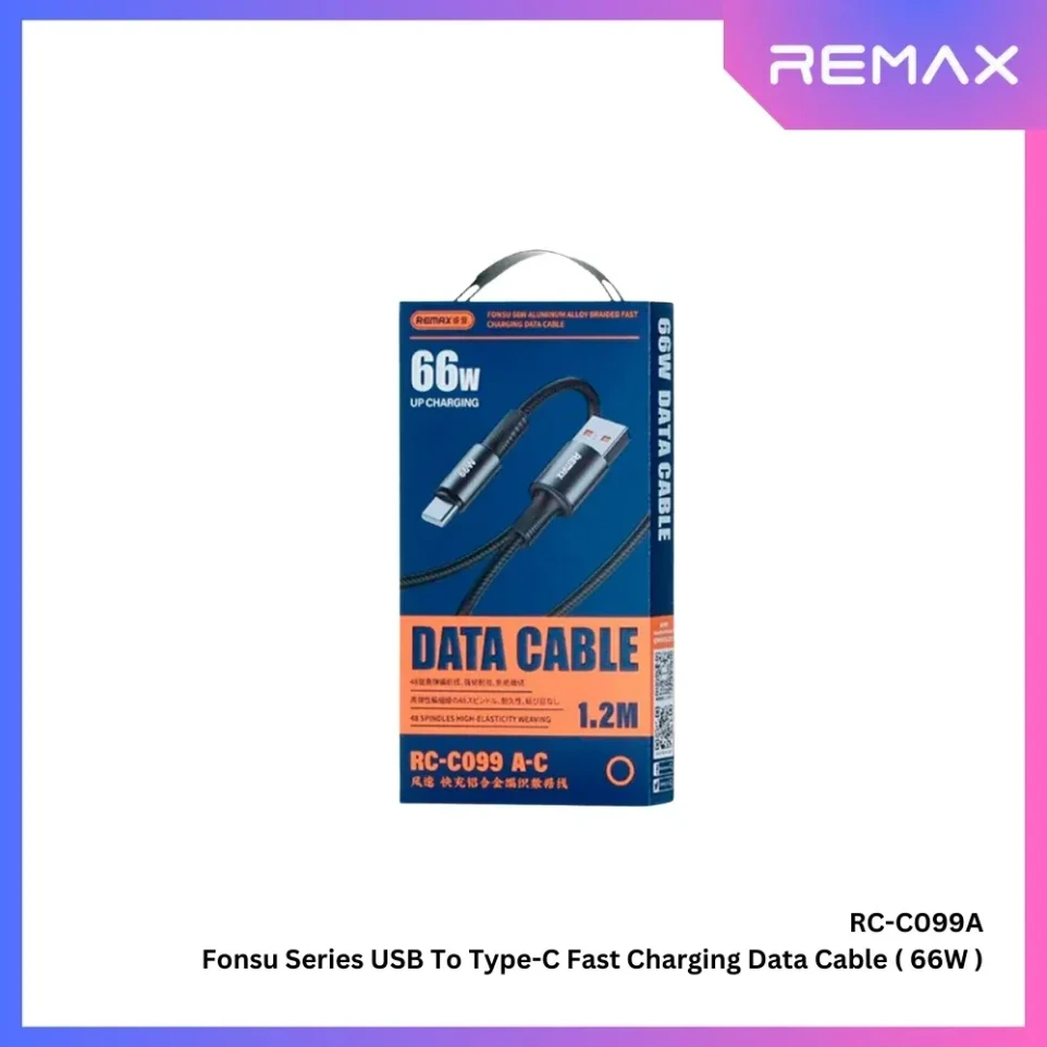 REMAX RC-C099A USB TO TYPE-C DATA CABLE