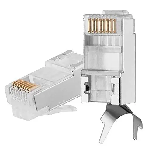 RJ45 CAT6A / CAT7 FTP METAL CLIPS