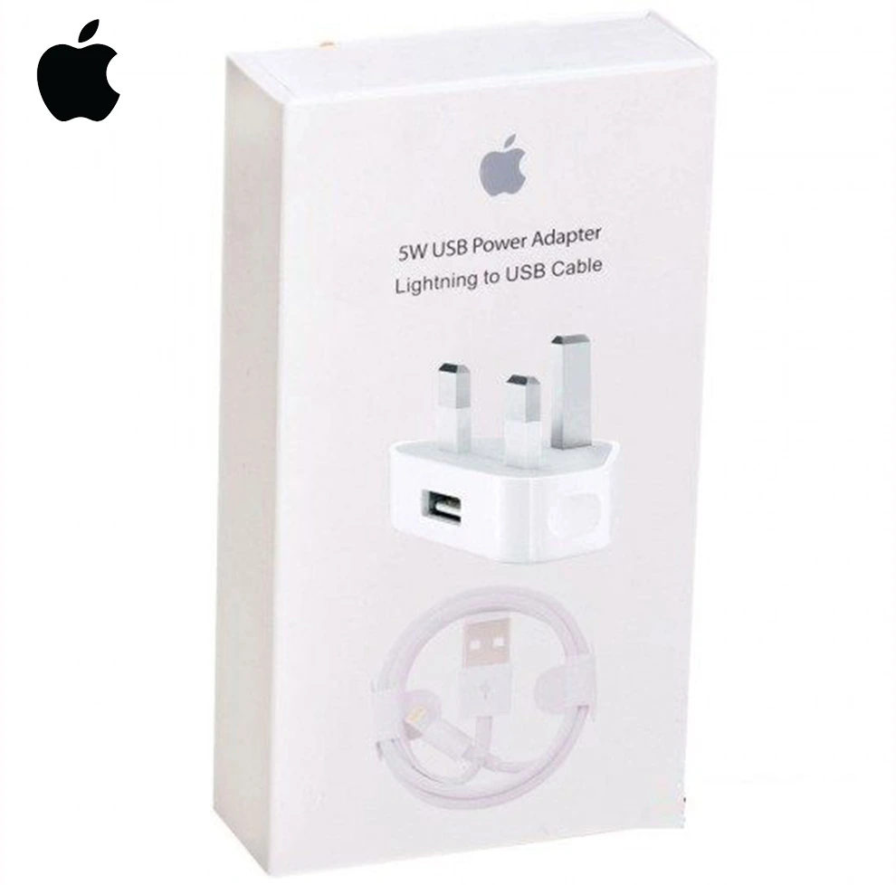 I PHONE ORIGINAL QUALITY CHARGER WITH CABLE 5W MD812B/A