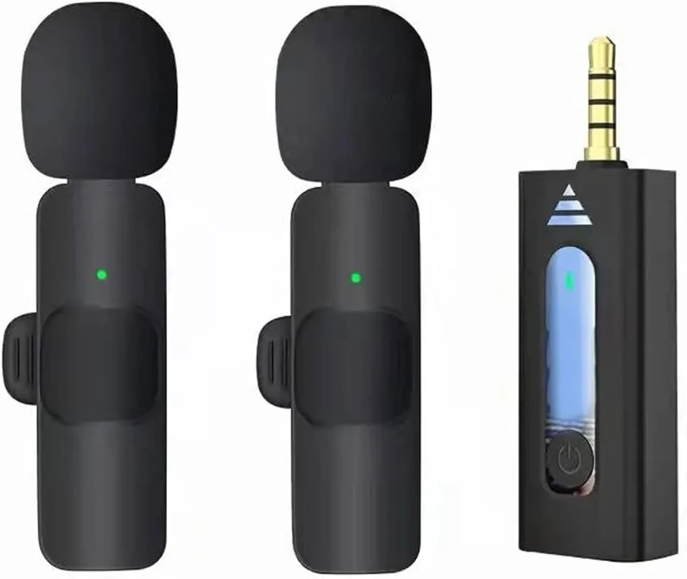 MOOZMOB K35 DUAL WIRELESS MICROPHONE (3.5MM JACK)