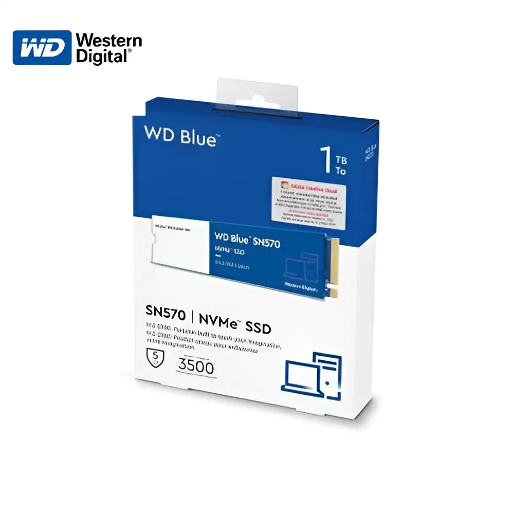 WD BLUE 1TB SN570 NVME SSD