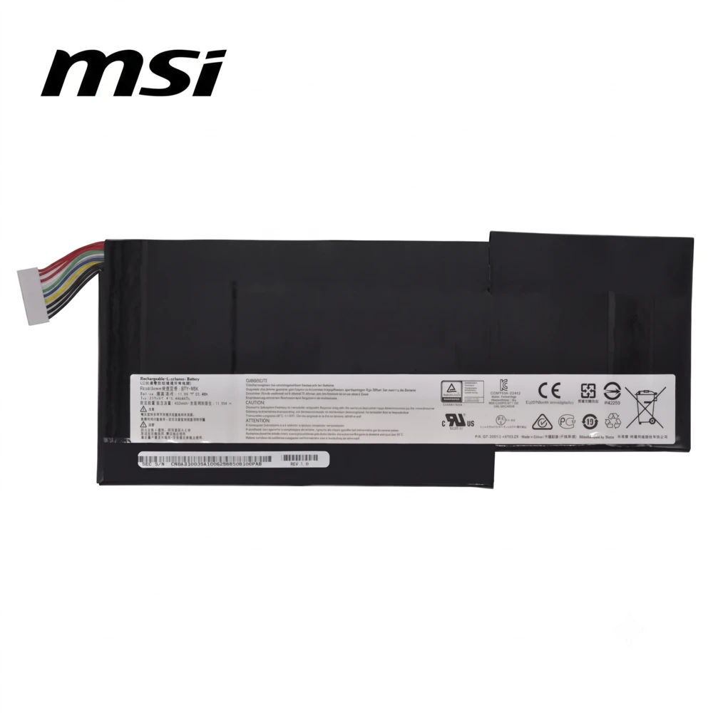 MSI GF75 GS63-7RD GF63-8RD GF63-8RC Thin 8RD 8RC LAPTOP BATTERY BTY-M6K