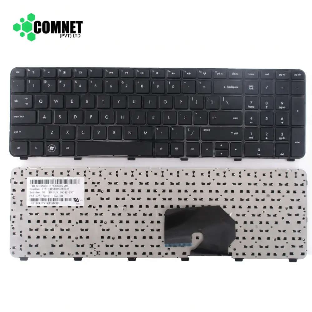 HP PAVILION DV6-6000 DV6-6100 DV6-6200 DV6 6100 LAPTOP KEYBOARD