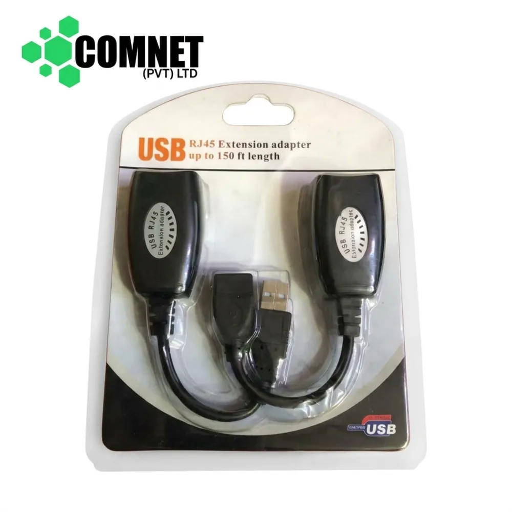 USB TO RJ45 EXTENSION ADAPTER UP TO 150 FT LENGTH