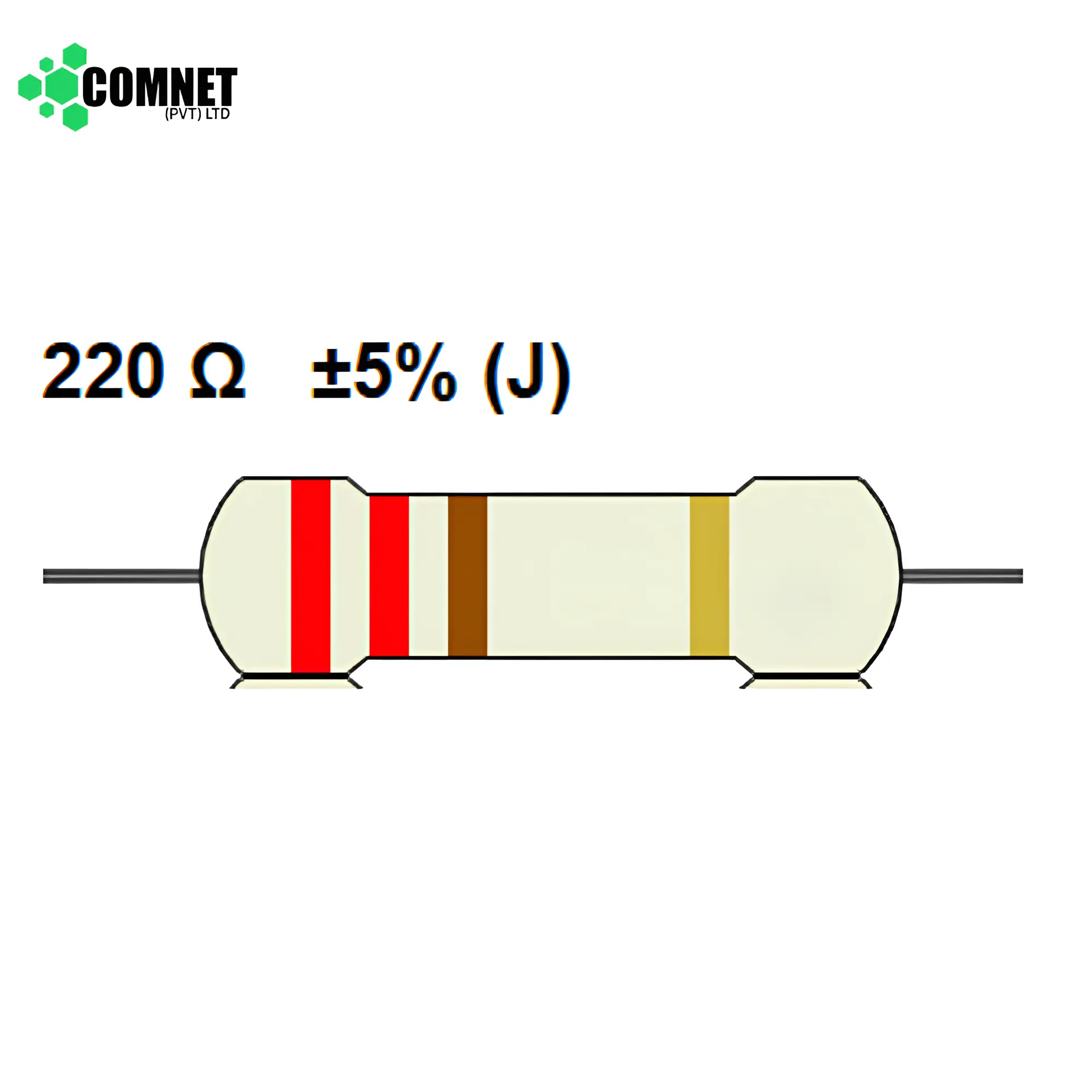 220 Ohm 5% RESISTOR