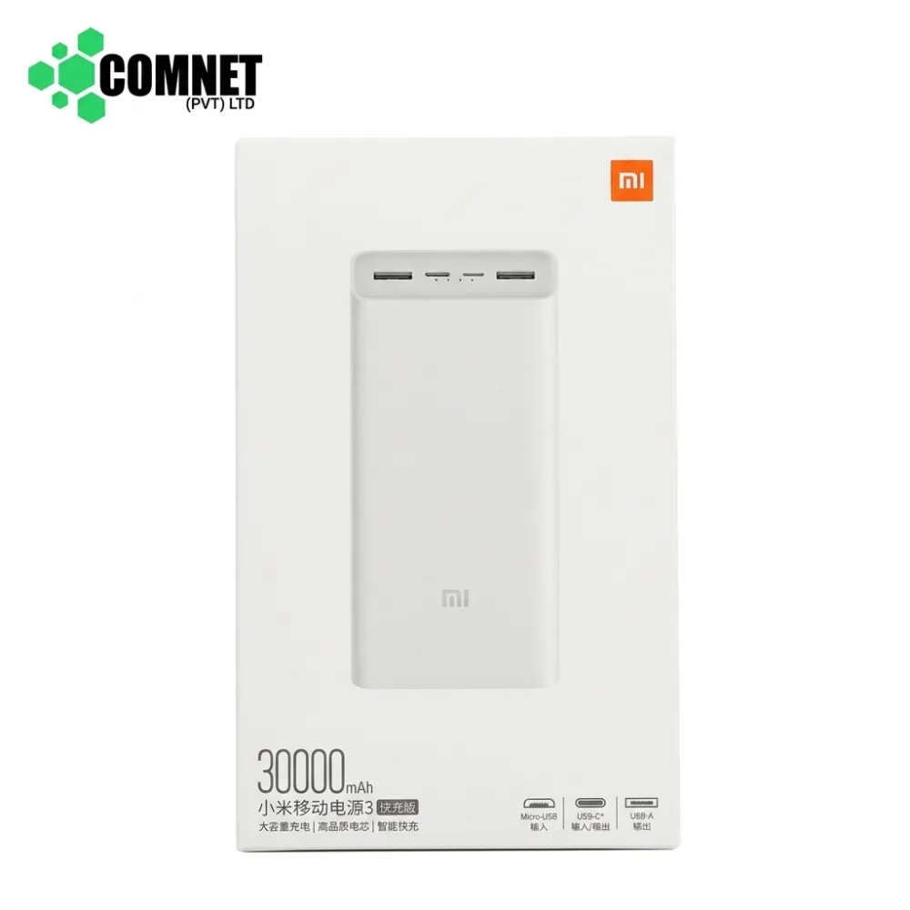 MI 30000mAh ORIGINAL 18W FAST CHARGE POWER BANK