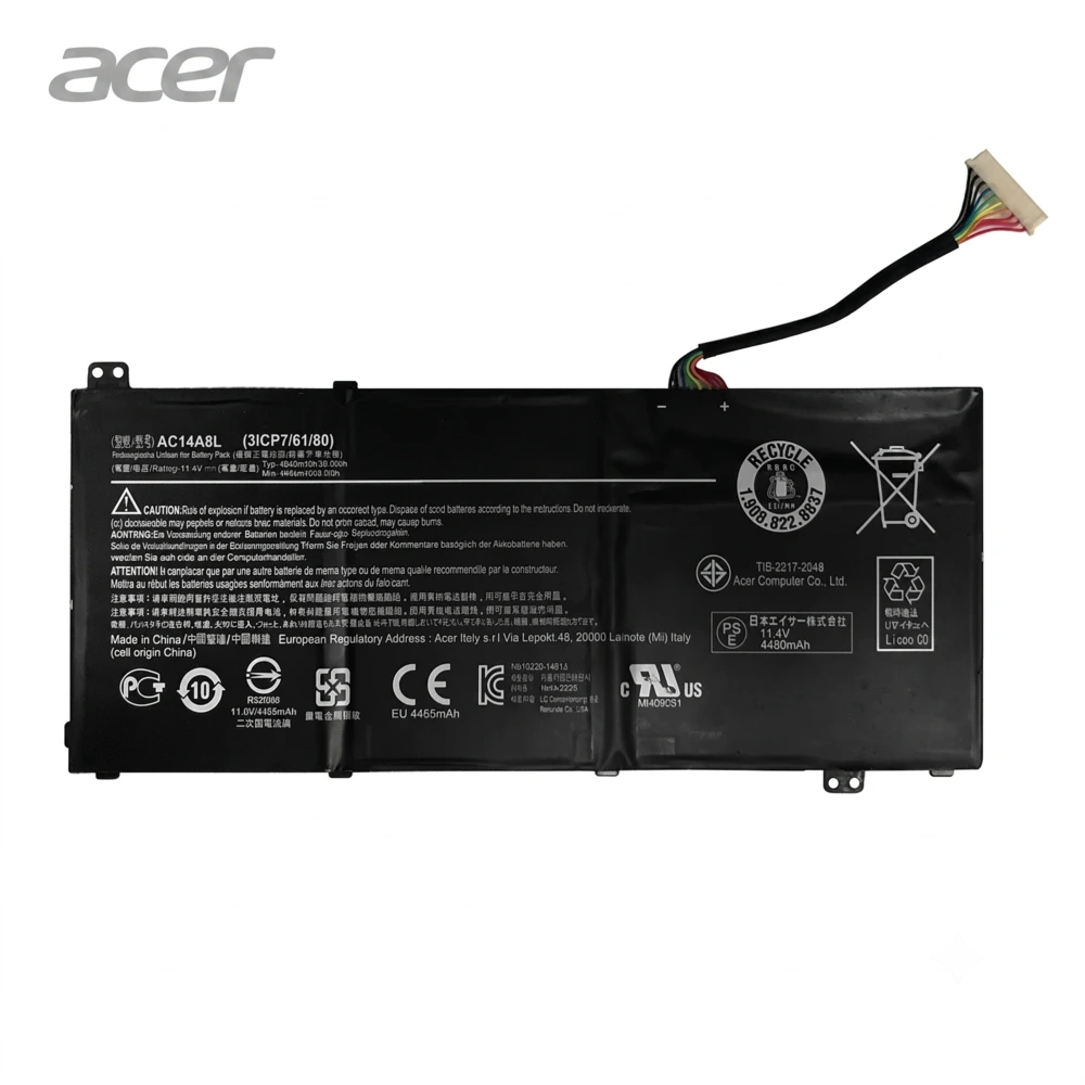 ACER ASPIRE VN7-571 VN7-591 VN7-571G VN7-791G VN7-591G-77A9 VN7-791 Laptop Battery AC14A8L