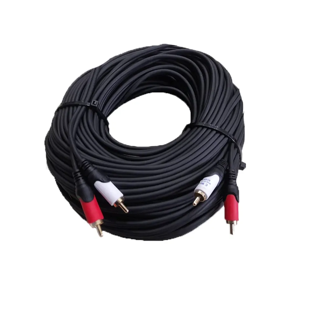 2 RCA TO 2 RCA GOOD QUALITY CABLE 30M