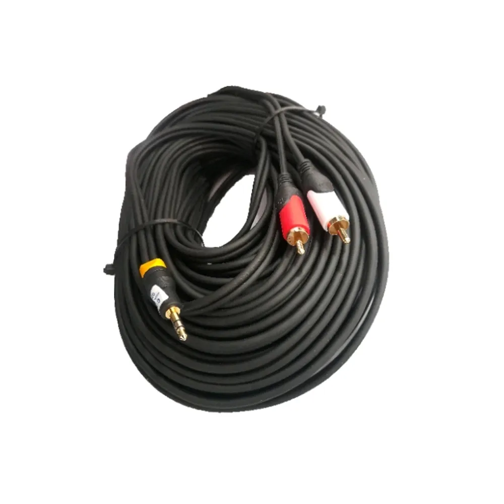 3.5MM STEREO TO 2 RCA CABLE 30M