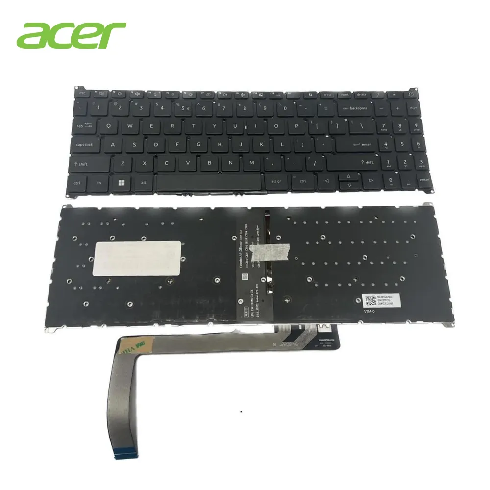 ACER ASPIRE A315-59 A315-59G A515-57 A515-57G A715-51G A715-76 LAPTOP BACKLIT KEYBOARD