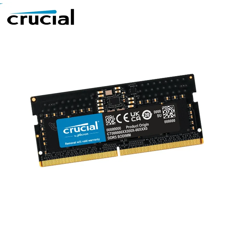 CRUCIAL 32GB DDR5 4800 SODIMM LAPTOP RAM