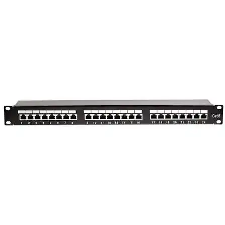24 PORT CAT6 PATCH PANEL