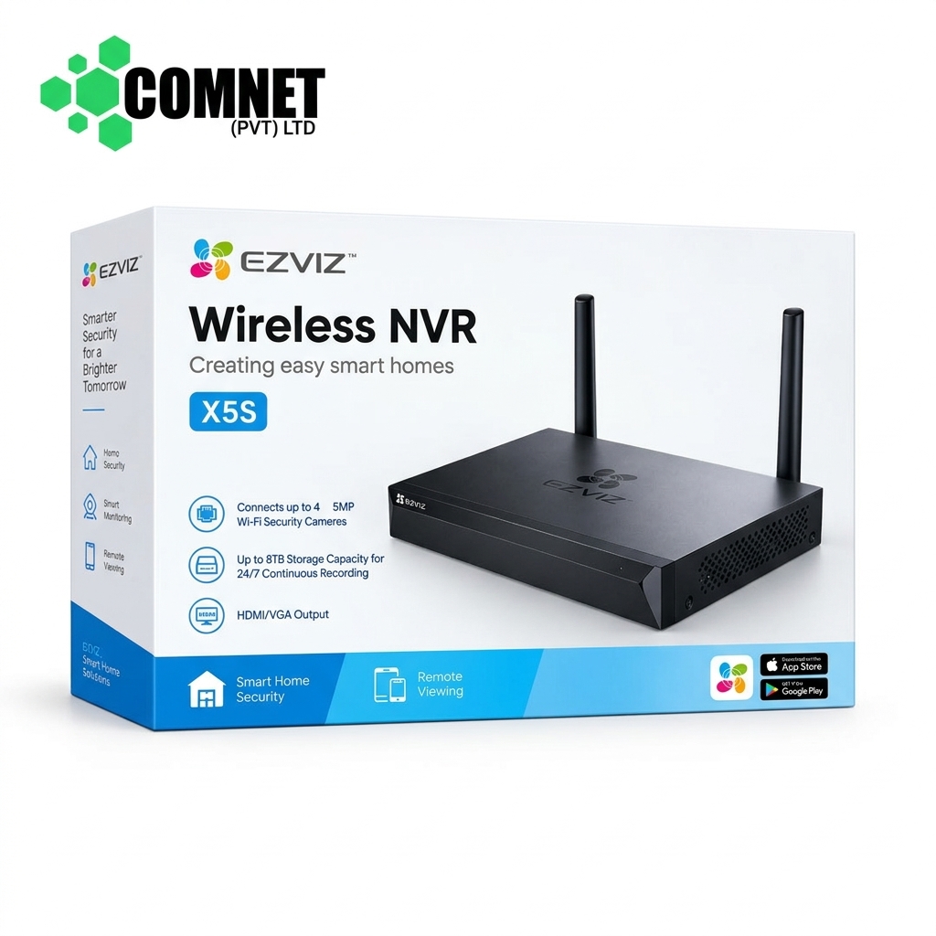 EZVIZ WIRLESS NVR 4CH CS-X5S 4W