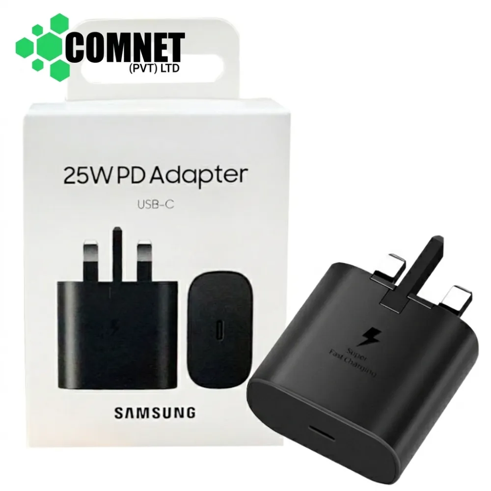 SAMSUNG 25W FAST CHARGING POWER ADAPTER USB-C