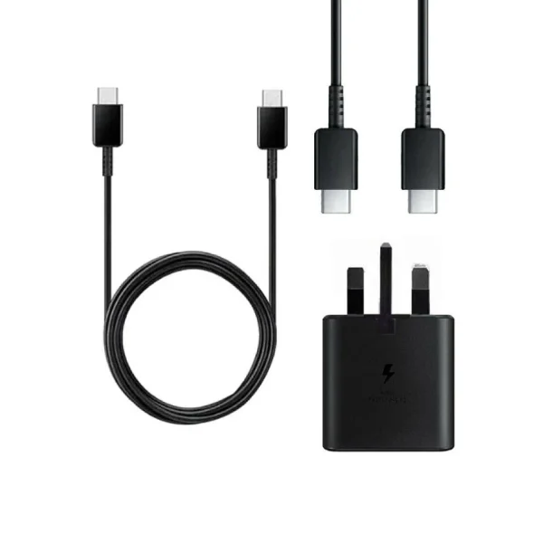 SAMSUNG TYPE-C TO TYPE-C 25W PD ADAPTER (FAST CHARGER)