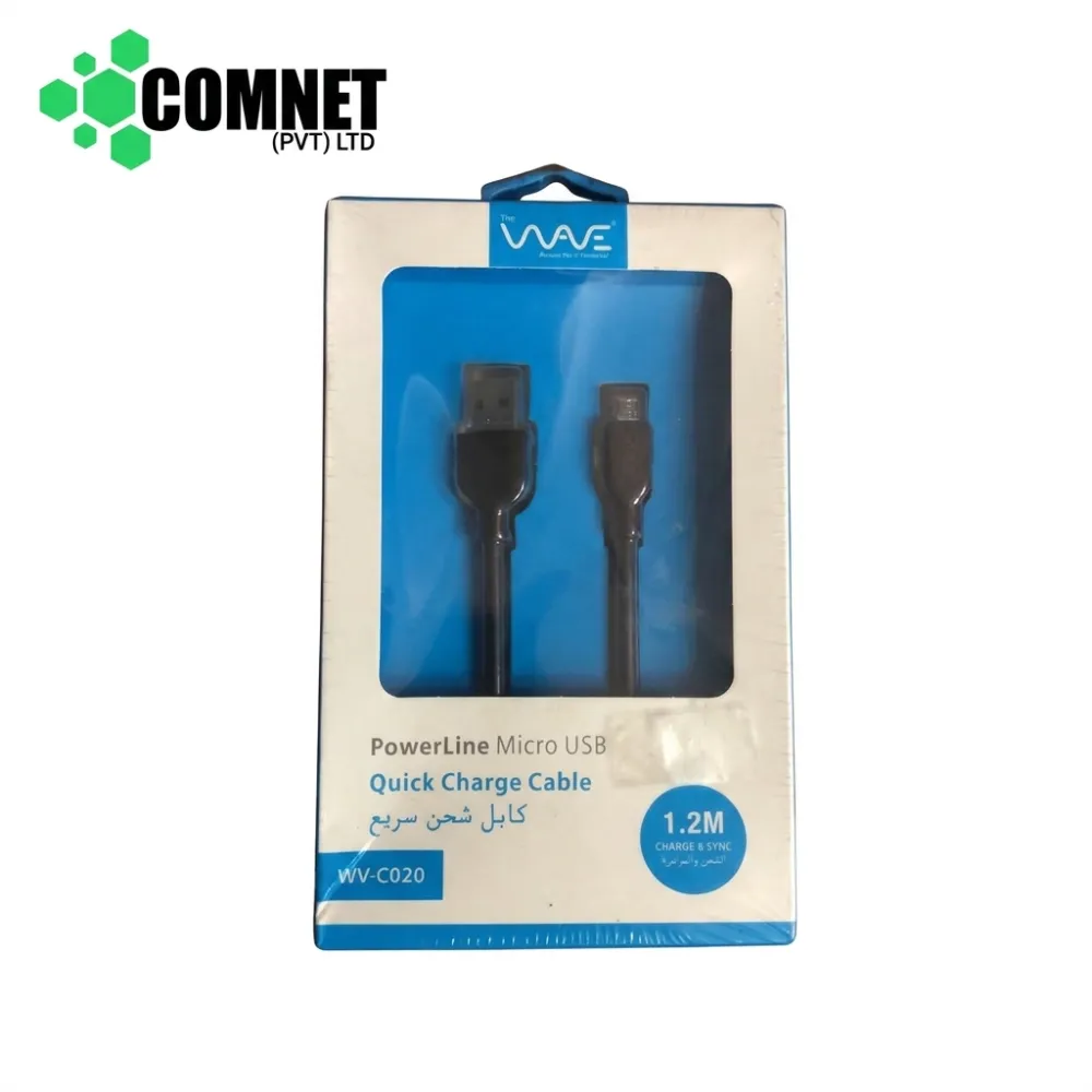 WAVE USB TO MICRO DATA CABLE | WV-C020 (1.2M)