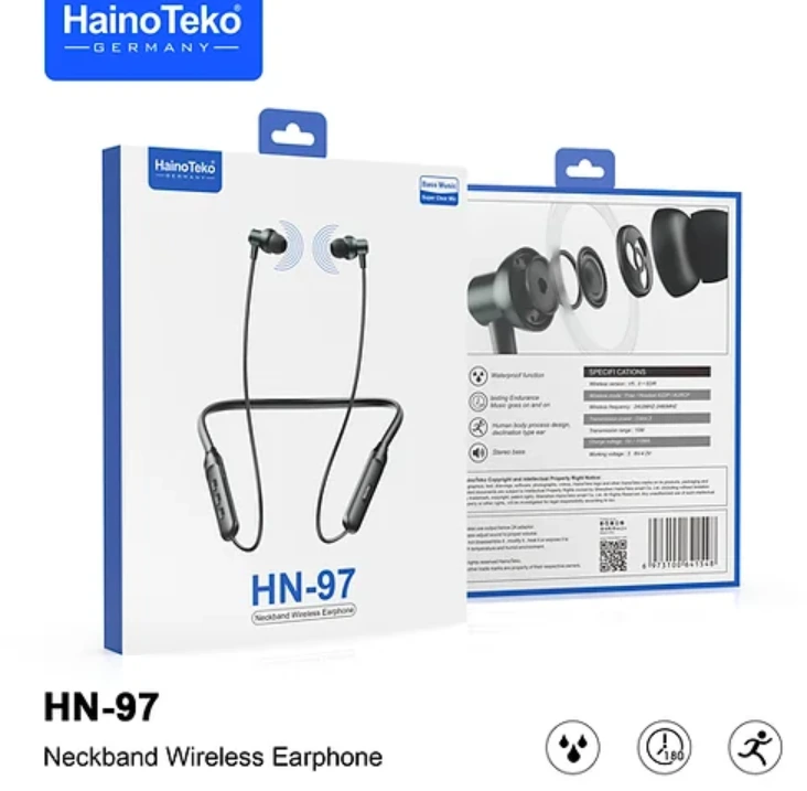 HAINO TEKO HN-97 NECKBAND WIRELESS EARPHONE