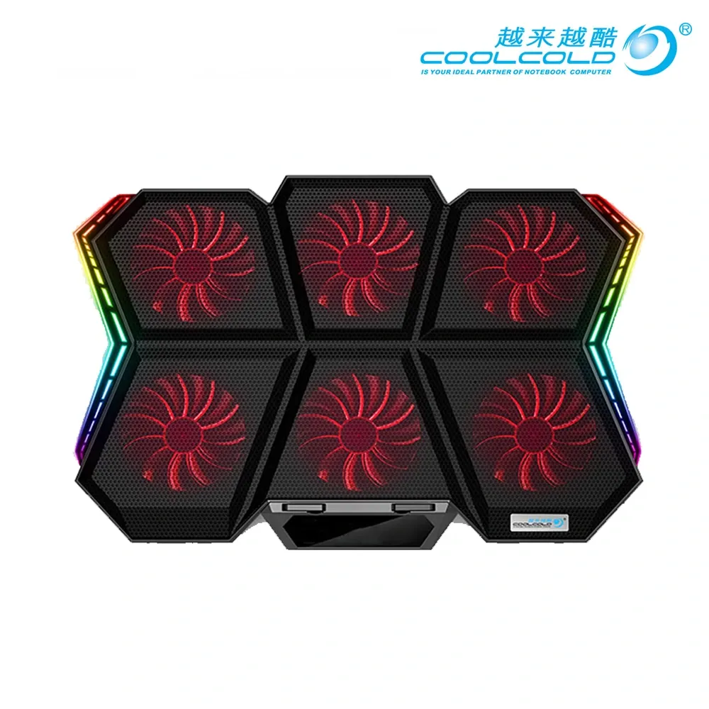 COOLCOLD K40-1 RGB LAPTOP COOLER PAD