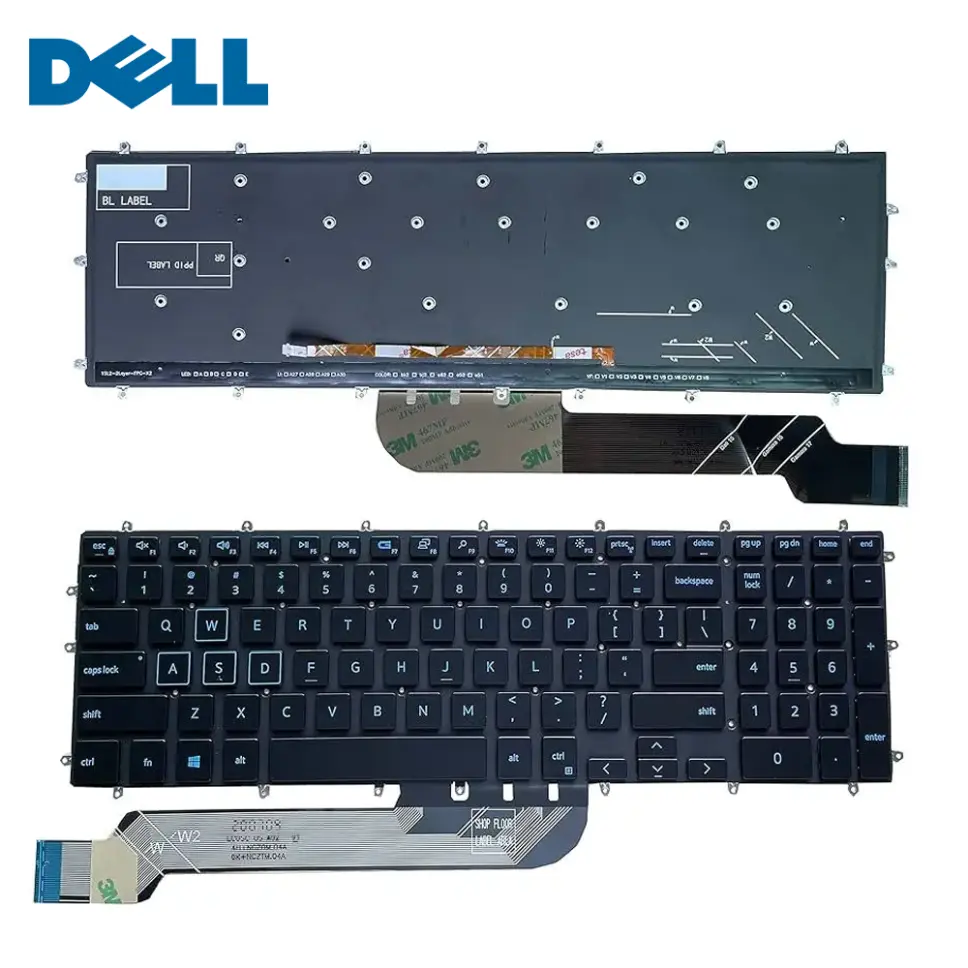 DELL INSPIRON 15 5565 5567 7566 7567 17 5765 5767 LAPTOP KEYBOARD ...